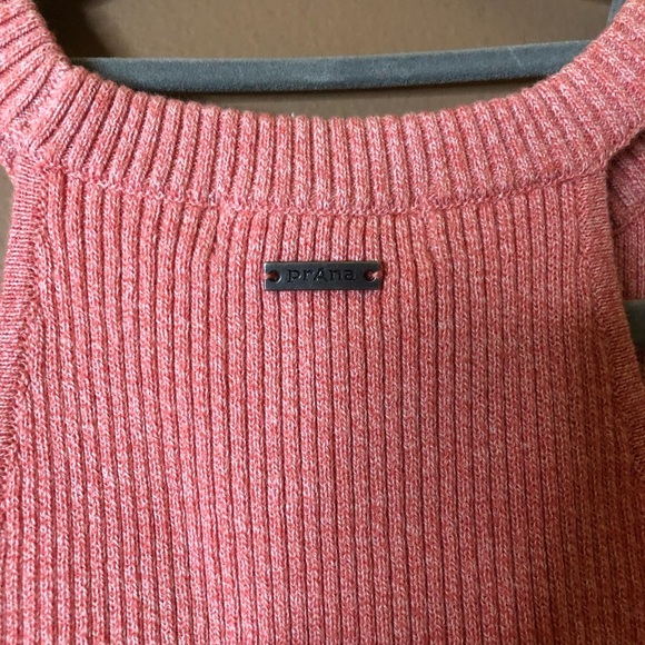 Prana Pyper Knit Sleeveless Sweater Tank‎ Top Pink peach Size small - Picture 5 of 5